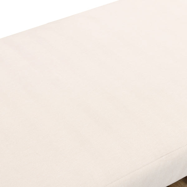Rosen Outdoor Chaise In Natural Eucalyptus