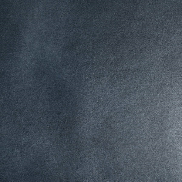 Fonda Leather Dining Chair in Ocean Blue