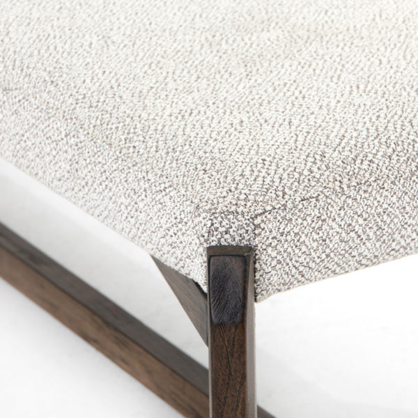 Roscoe Bench in Brunswick Pebble