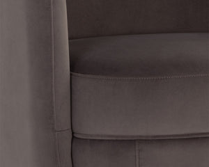 GILLEY SWIVEL LOUNGE CHAIR - MEG ASH