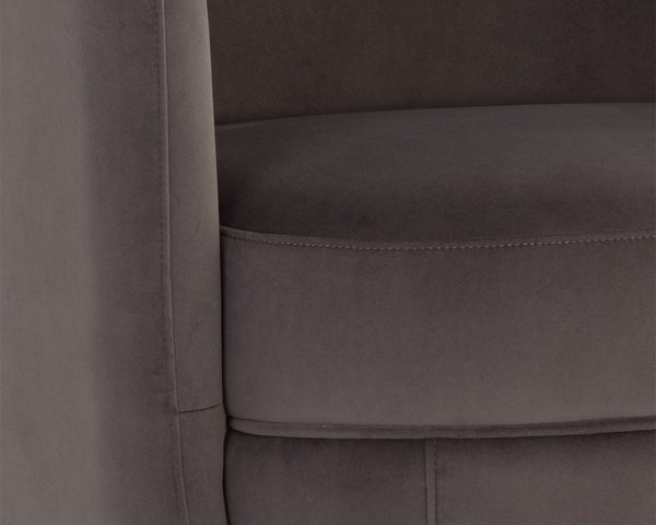 GILLEY SWIVEL LOUNGE CHAIR - MEG ASH