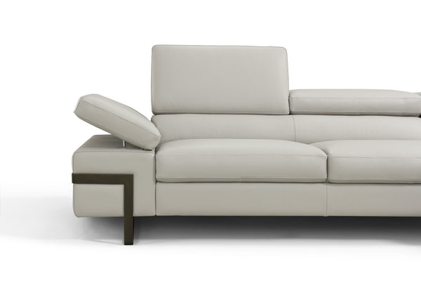 I867 Left Hand Facing Chaise in Right Grey