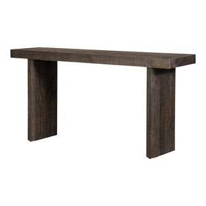 Monterey Console Table Aged Brown Pinewood