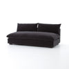 Grant Armless Sofa-Henry Charcoal