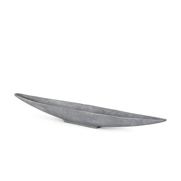 Piero Large Concrete Finished Metal Decorative Bowl