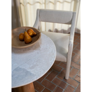 Moe's Sage Cafe Table Cosmos Marble