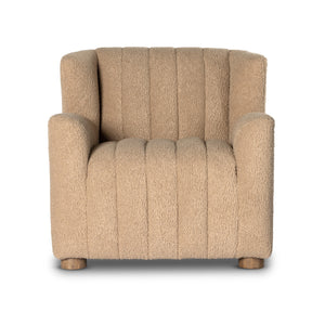 Elora Chair In Sheepskin Camel