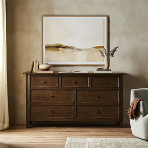 Russ Dresser In Aged Oak Veneer