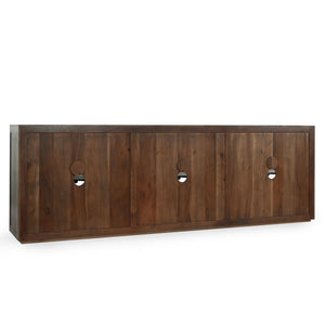 Bradley Solid Wood 6-Drawer Cabinet - Landmark Brown