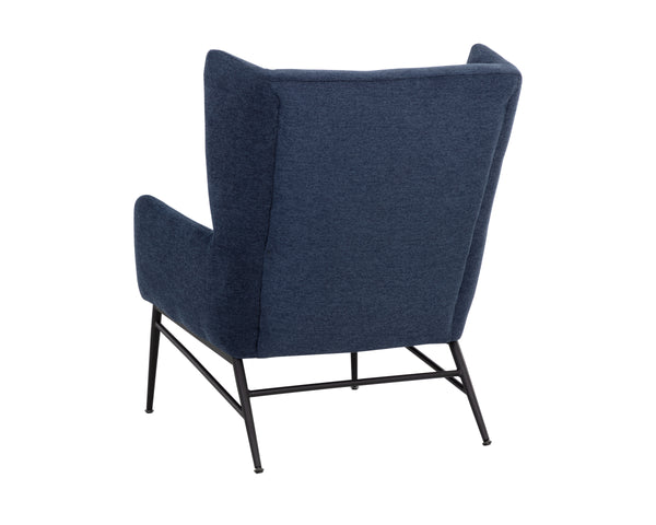 KASEN LOUNGE CHAIR - BELFAST NAVY
