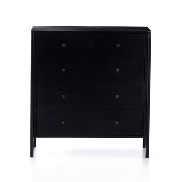 Soto 5 Drawer Dresser In Black