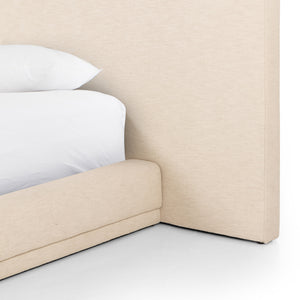 Martina Extra Wide Queen Bed in Bergamo