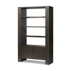 Fisher Bookcase - Smoked Black Veneer
