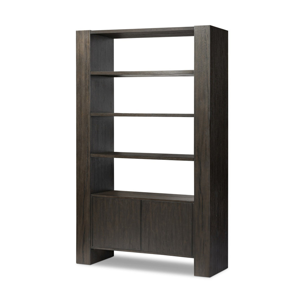 Fisher Bookcase - Smoked Black Veneer