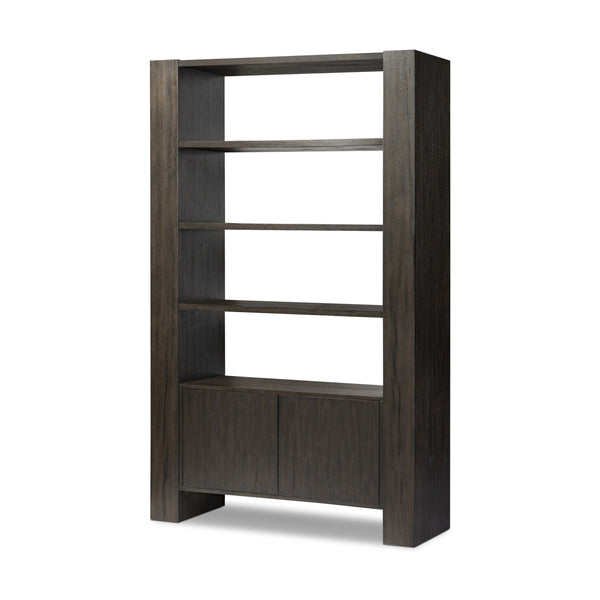 Fisher Bookcase - Smoked Black Veneer
