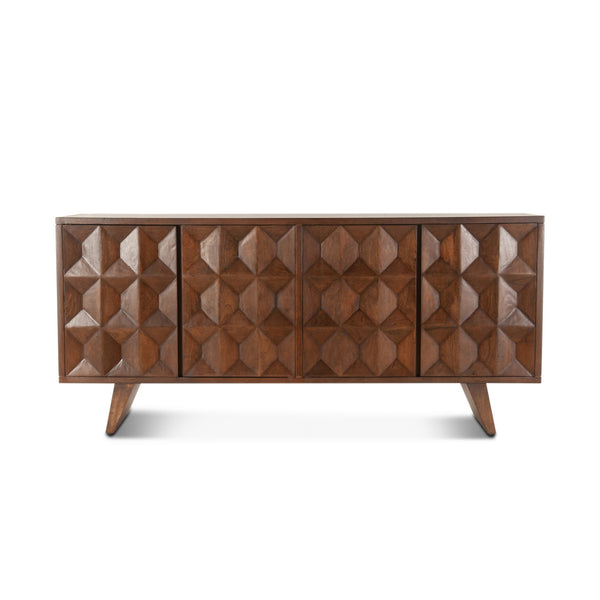 Palermo 70" Sideboard Matte Brown