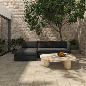 Moe's Warby Outdoor Coffee Table in Beige