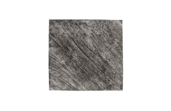 Geometry Side Table, Gray Stone