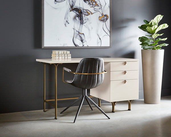 CELINE DESK - CREAM