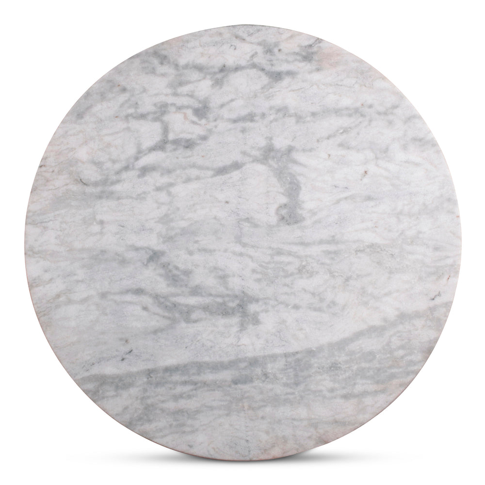 Moe's Tori Outdoor Bar Table White Marble