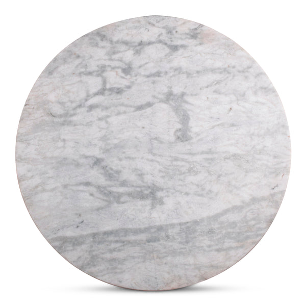 Moe's Tori Outdoor Bar Table White Marble