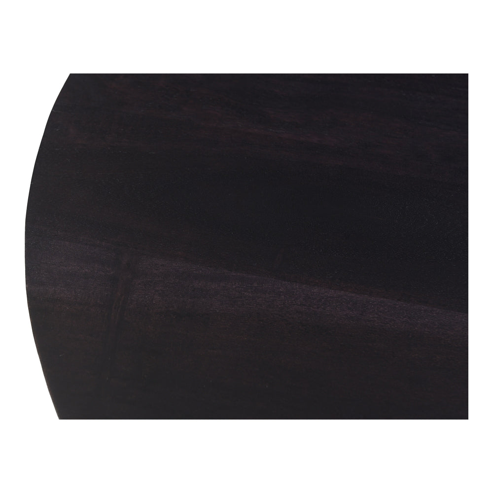 Bradbury Black Coffee Table - Solid Acacia Wood