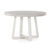 Cyrus Outdoor Dining Table In 48" In Sand