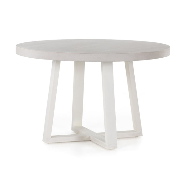 Cyrus Outdoor Dining Table In 48" In Sand