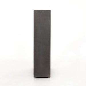 Nero Firewood Storage Coated Gunmetal
