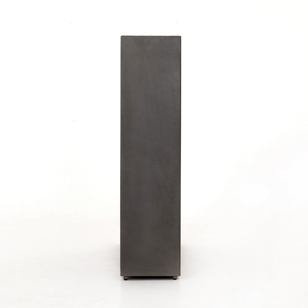 Nero Firewood Storage Coated Gunmetal