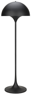 Cataracta Floor Lamp, Black Steel