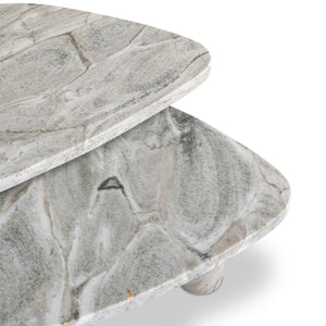 Zion Nesting Coffee Table Set - Sage Onyx