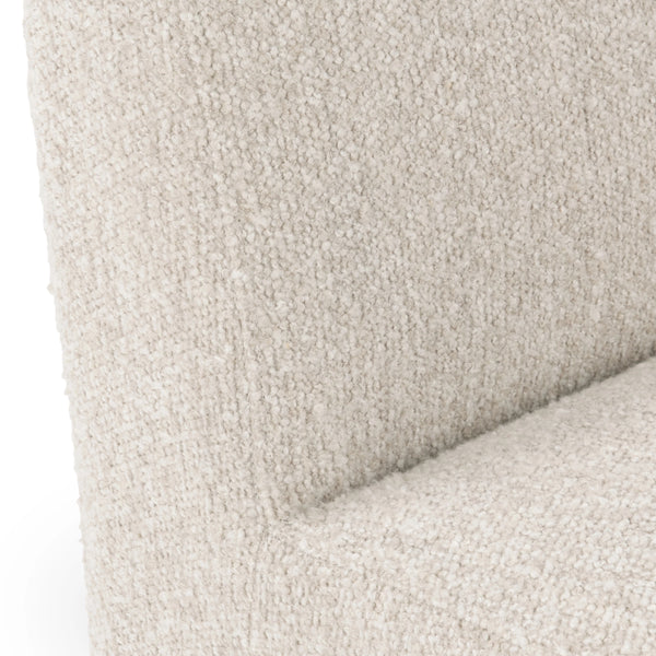 Brighton Upholstered Dining Chair in Coastal Sand