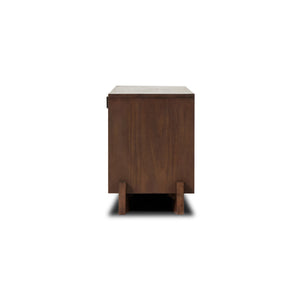 Castillo Media Console In Chestnut Parawood