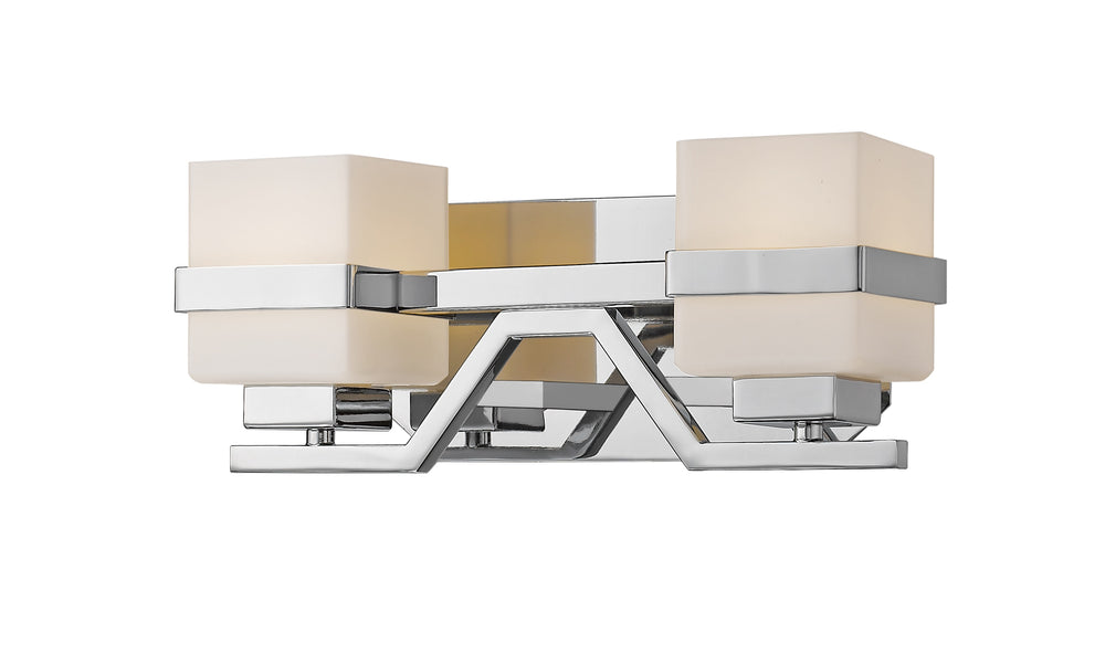 Ascend  2 Light Vanity  in Chrome  Finish