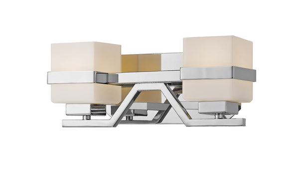 Ascend  2 Light Vanity  in Chrome  Finish