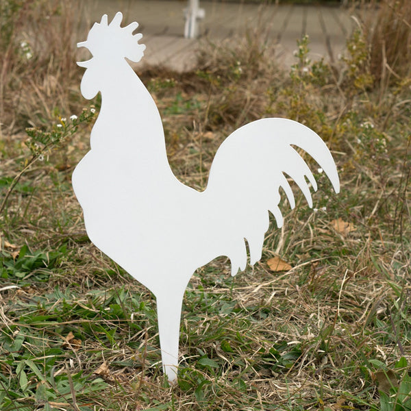 Modern Rooster Silhouette