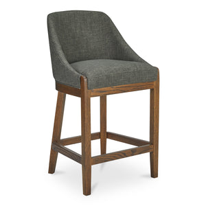 Moe's Edward Counter Stool in Heather Green