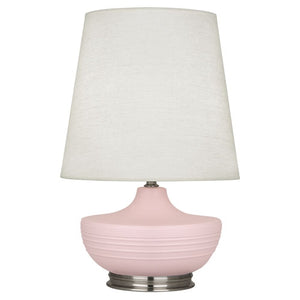 Matte Woodrose Michael Berman Nolan Table Lamp