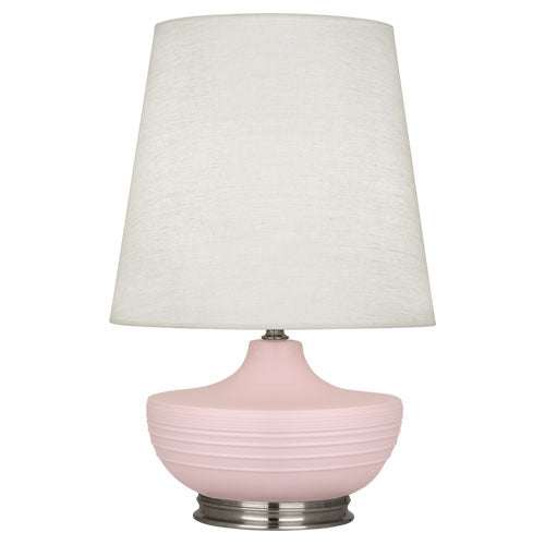 Matte Woodrose Michael Berman Nolan Table Lamp
