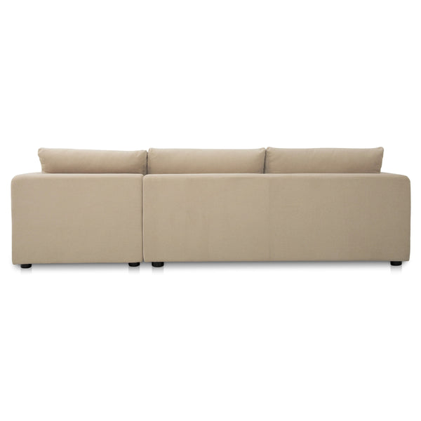 Moe's Burrow Sleeper Sectional with Storage Chaise