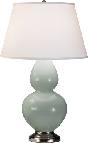 Celadon Double Gourd Table Lamp