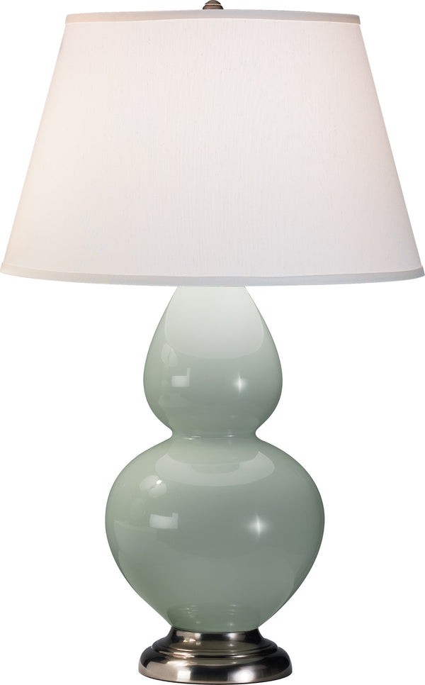 Celadon Double Gourd Table Lamp