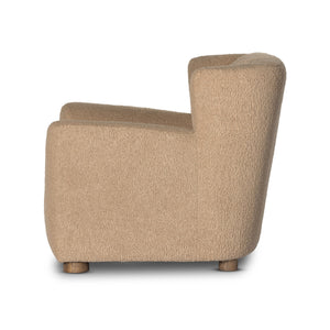 Elora Chair In Sheepskin Camel