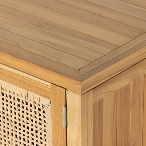Merit Outdoor Sideboard In Natural Teak