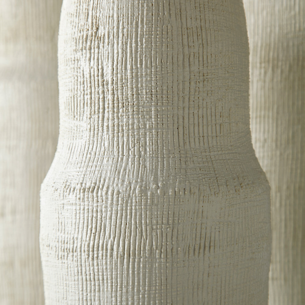 Leela Vase in White