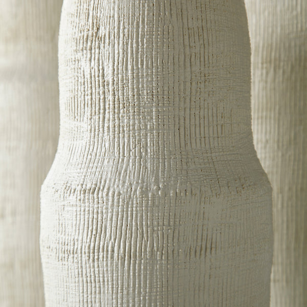 Leela Vase in White
