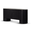 Giovani Media Console In Black Marble