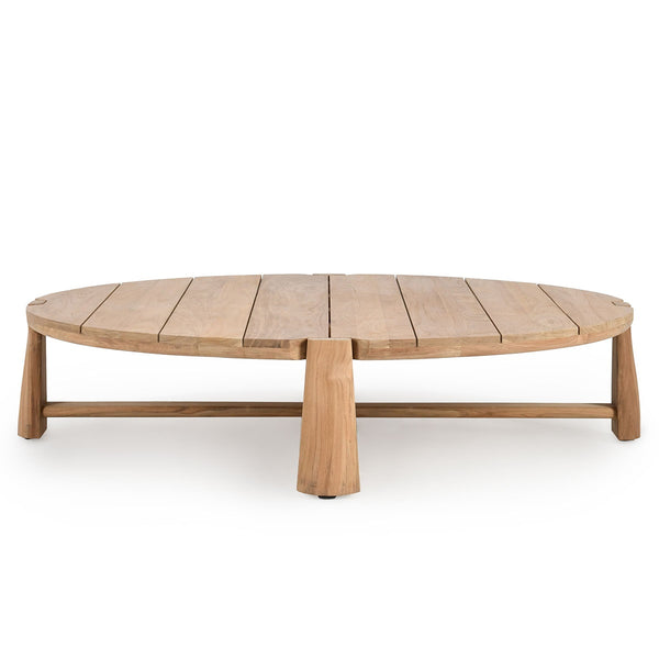 Aston Outdoor Round Coffee Table 65" Teak
