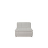 Moe's Lino Slipper Chair in Textured Oat
